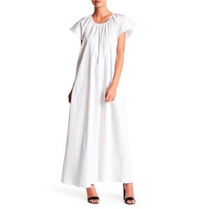 Opening Ceremony Flutter Sleeve Maxi Dress